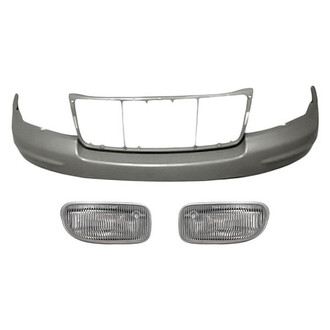 TruParts® - 3-Piece (Front Bumper Cover, Driver and Passenger Side Fog Light) (Standard Line)