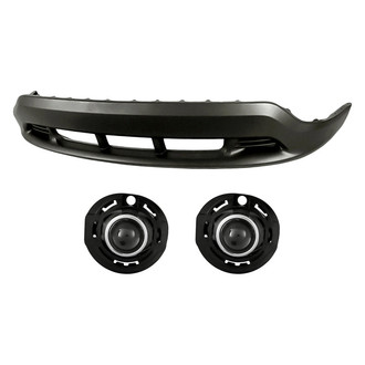 TruParts® - 3-Piece (Front Lower Bumper Cover, Driver and Passenger Side Fog Light) (Standard Line)