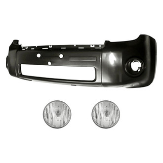 TruParts® - 3-Piece (Front Bumper Cover, Driver and Passenger Side Fog Light) (Standard Line)
