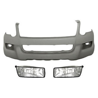 TruParts® - 3-Piece (Front Bumper Cover, Driver and Passenger Side Fog Light) (Standard Line)