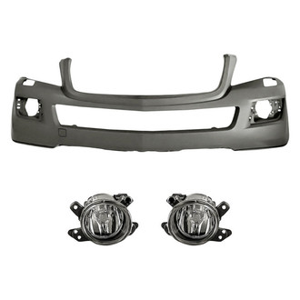 TruParts® - 3-Piece (Front Bumper Cover, Driver and Passenger Side Fog Light) (Standard Line)