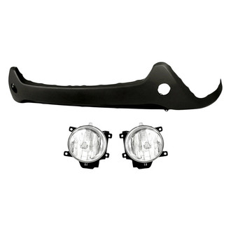TruParts® - 3-Piece (Front Lower Bumper Cover, Driver and Passenger Side Fog Light) (Standard Line)