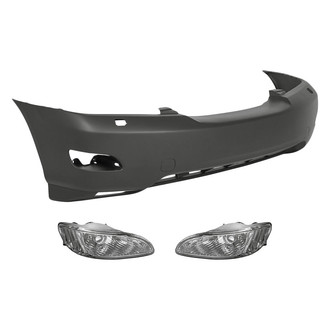 TruParts® - 3-Piece (Front Bumper Cover, Driver and Passenger Side Fog Light) (Standard Line)