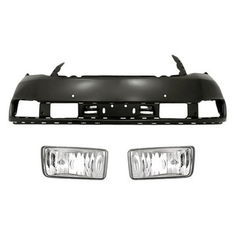 TruParts® - 3-Piece (Front Bumper Cover, Driver and Passenger Side Fog Light) (Standard Line)