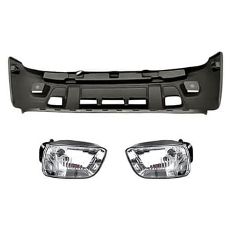 TruParts® - 3-Piece (Front Bumper Cover, Driver and Passenger Side Fog Light) (Standard Line)