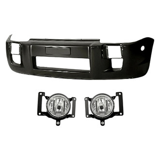 TruParts® - 3-Piece (Front Bumper Cover, Driver and Passenger Side Fog Light) (Standard Line)