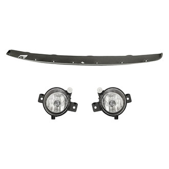 TruParts® - 3-Piece (Front Lower Bumper Protector, Driver and Passenger Side Fog Light) (Standard Line)