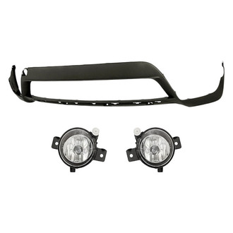 TruParts® - 3-Piece (Front Lower Bumper Cover, Driver and Passenger Side Fog Light) (Standard Line)