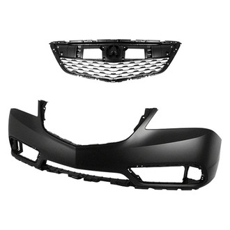 TruParts® - 2-Piece (Front Bumper Cover, Grille) (CAPA Certified)