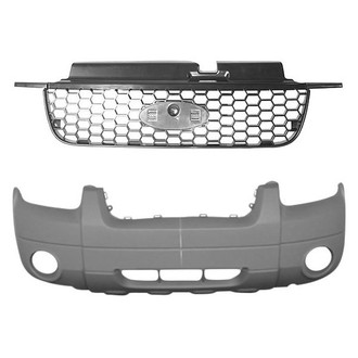 TruParts® - 2-Piece (Front Bumper Cover, Grille) (CAPA Certified)