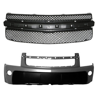 TruParts® - 2-Piece (Front Bumper Cover, Grille) (CAPA Certified)