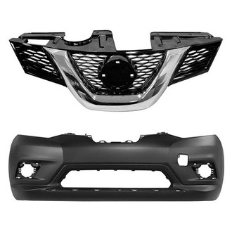TruParts® - 2-Piece (Front Bumper Cover, Grille) (CAPA Certified)