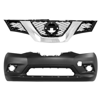 TruParts® - 2-Piece (Front Bumper Cover, Grille) (CAPA Certified)