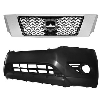 TruParts® - 2-Piece (Front Bumper Cover, Grille) (CAPA Certified)