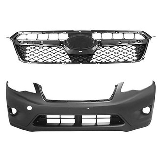 TruParts® - 2-Piece (Front Bumper Cover, Grille) (CAPA Certified)