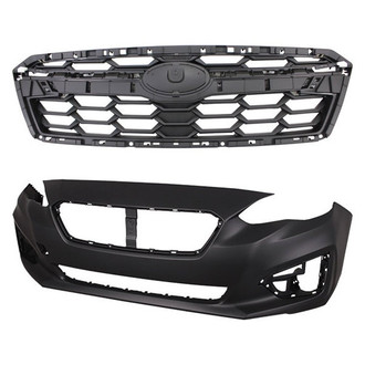 TruParts® - 2-Piece (Front Bumper Cover, Grille) (CAPA Certified)