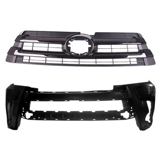 TruParts® - 2-Piece (Front Bumper Cover, Grille) (CAPA Certified)