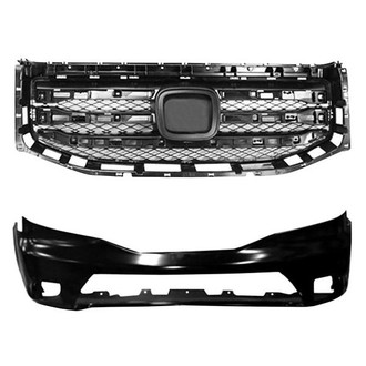 TruParts® - 2-Piece (Front Bumper Cover, Grille) (CAPA Certified)