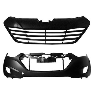 TruParts® - 2-Piece (Front Bumper Cover, Grille) (CAPA Certified)