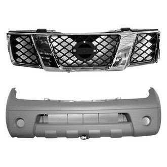 TruParts® - 2-Piece (Front Bumper Cover, Grille) (CAPA Certified)