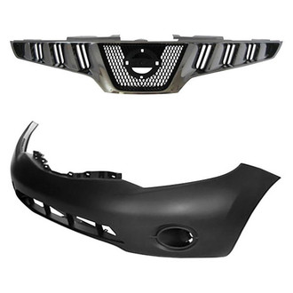 TruParts® - 2-Piece (Front Bumper Cover, Grille) (CAPA Certified)