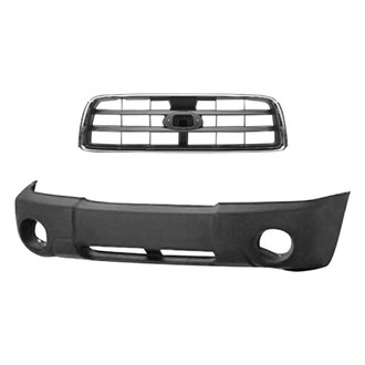 TruParts® - 2-Piece (Front Bumper Cover, Grille) (Standard Line)
