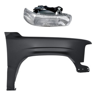 TruParts® - 2-Piece Kit (Passenger Side Headlight, Front Passenger Side Fender) (CAPA Certified)