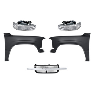 TruParts® - 5-Piece Kit (Driver and Passenger Side Headlights, Grille, Driver and Passenger Side Fenders) (Standard Line)