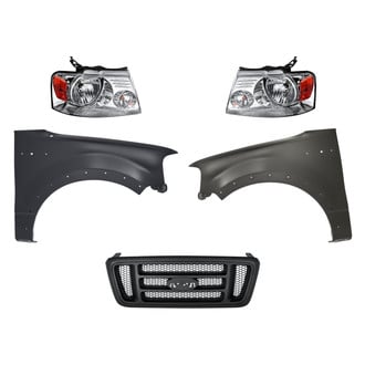 TruParts® - 5-Piece Kit (Driver and Passenger Side Headlights, Grille, Driver and Passenger Side Fenders) (Standard Line)