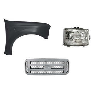 TruParts® - 3-Piece Kit (Passenger Side Headlight, Grille, Front Passenger Side Fender) (Standard Line)