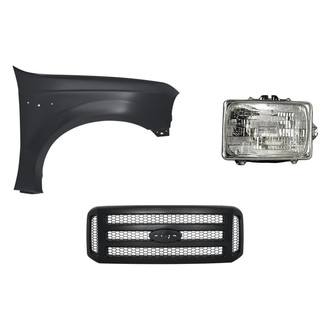 TruParts® - 3-Piece Kit (Passenger Side Headlight, Grille, Front Passenger Side Fender) (Standard Line)