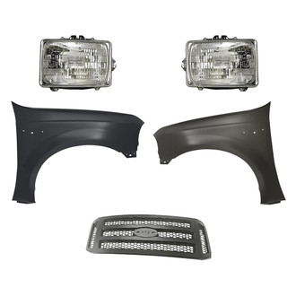 TruParts® - 5-Piece Kit (Driver and Passenger Side Headlights, Grille, Driver and Passenger Side Fenders) (Standard Line)