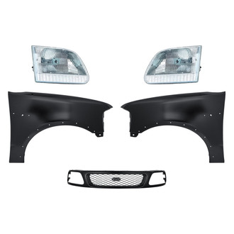 TruParts® - 5-Piece Kit (Driver and Passenger Side Headlights, Grille, Driver and Passenger Side Fenders) (Standard Line)