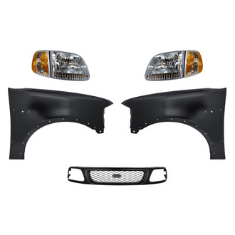 TruParts® - 5-Piece Kit (Driver and Passenger Side Headlights, Grille, Driver and Passenger Side Fenders) (Standard Line)
