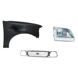 TruParts® - 3-Piece Kit (Passenger Side Headlight, Grille, Front Passenger Side Fender) (Standard Line)