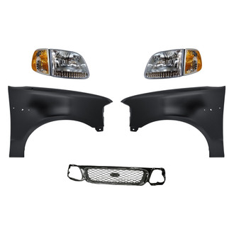 TruParts® - 5-Piece Kit (Driver and Passenger Side Headlights, Grille, Driver and Passenger Side Fenders) (Standard Line)