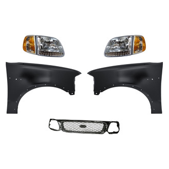 TruParts® - 5-Piece Kit (Driver and Passenger Side Headlights, Grille, Driver and Passenger Side Fenders) (Standard Line)
