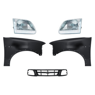 TruParts® - 5-Piece Kit (Driver and Passenger Side Headlights, Grille, Driver and Passenger Side Fenders) (Standard Line)