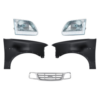 TruParts® - 5-Piece Kit (Driver and Passenger Side Headlights, Grille, Driver and Passenger Side Fenders) (Standard Line)