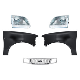TruParts® - 5-Piece Kit (Driver and Passenger Side Headlights, Grille, Driver and Passenger Side Fenders) (Standard Line)