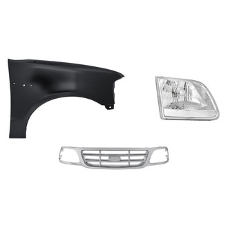 TruParts® - 3-Piece Kit (Passenger Side Headlight, Grille, Front Passenger Side Fender) (Standard Line)
