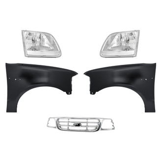 TruParts® - 5-Piece Kit (Driver and Passenger Side Headlights, Grille, Driver and Passenger Side Fenders) (Standard Line)