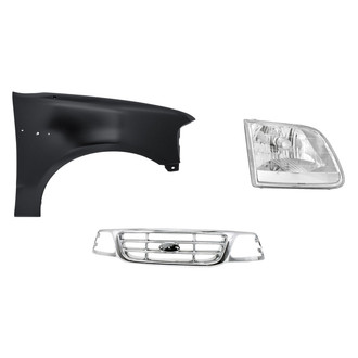 TruParts® - 3-Piece Kit (Passenger Side Headlight, Grille, Front Passenger Side Fender) (Standard Line)