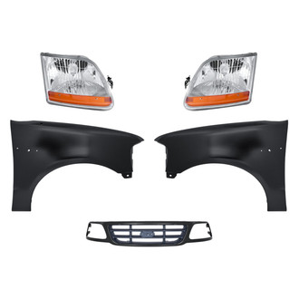 TruParts® - 5-Piece Kit (Driver and Passenger Side Headlights, Grille, Driver and Passenger Side Fenders) (Standard Line)