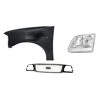 TruParts® - 3-Piece Kit (Driver Side Headlight, Grille, Front Driver Side Fender) (Standard Line)