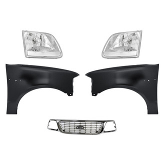 TruParts® - 5-Piece Kit (Driver and Passenger Side Headlights, Grille, Driver and Passenger Side Fenders) (Standard Line)