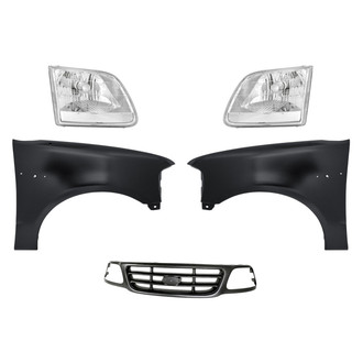 TruParts® - 5-Piece Kit (Driver and Passenger Side Headlights, Grille, Driver and Passenger Side Fenders) (Standard Line)
