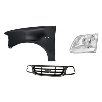 TruParts® - 3-Piece Kit (Driver Side Headlight, Grille, Front Driver Side Fender) (Standard Line)