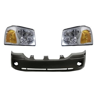 TruParts® - 3-Piece Kit (Driver and Passenger Side Headlights, Front Bumper Cover) (Standard Line)