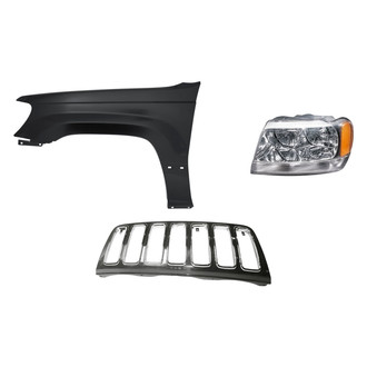 TruParts® - 3-Piece Kit (Driver Side Headlight, Grille, Front Driver Side Fender) (Standard Line)
